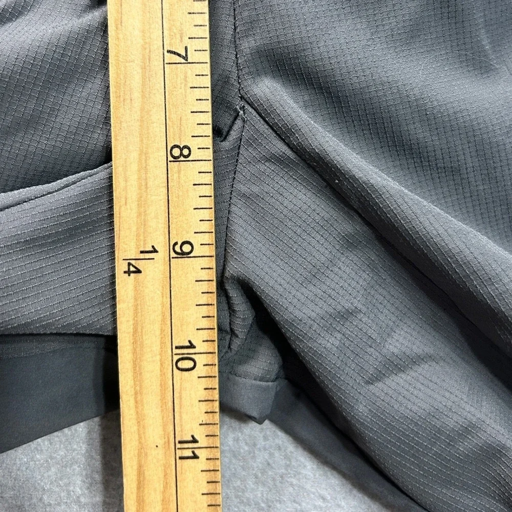 adidas Track Training Pants Mens Small Charcoal Gray Woven Athletic Workout